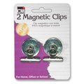 Charles Leonard Magnetic Spring Clips, PK48 80125